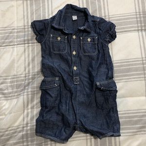 Baby Gap Denim Romper